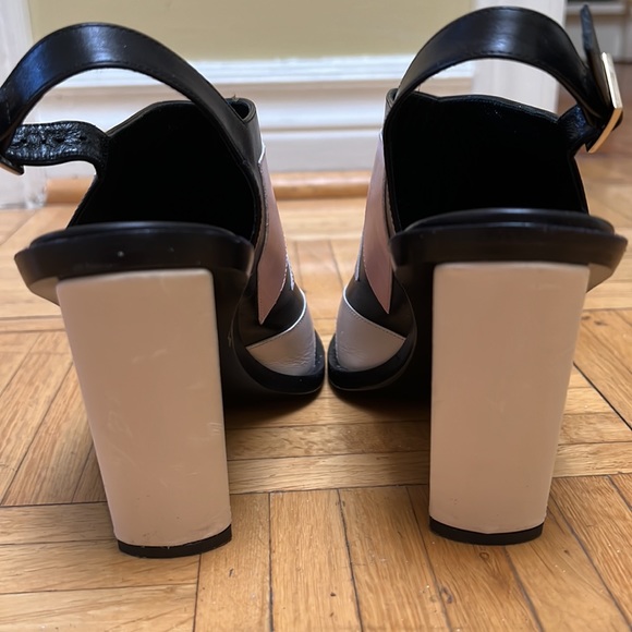 Roger Viver Bauhaus skyscraper high heels sandals, 36 1/2 - Picture 5 of 16